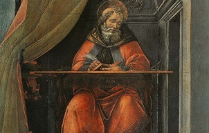 thumb Botticelli Augustinus am Schreibpult internet