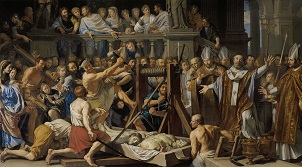Philippe de Champaigne: Auffindung der Reliquien der hll. Protasius und Gervasius