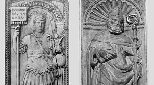 Kaiser Honorius und Bischof Augustinus von Hippo